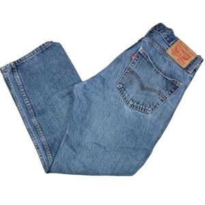 Men's Levi's 505 Straight Leg Jeans Size 32